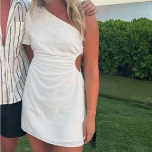 The Vintage Shop White Mini Dress